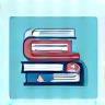 Icon representing resource library